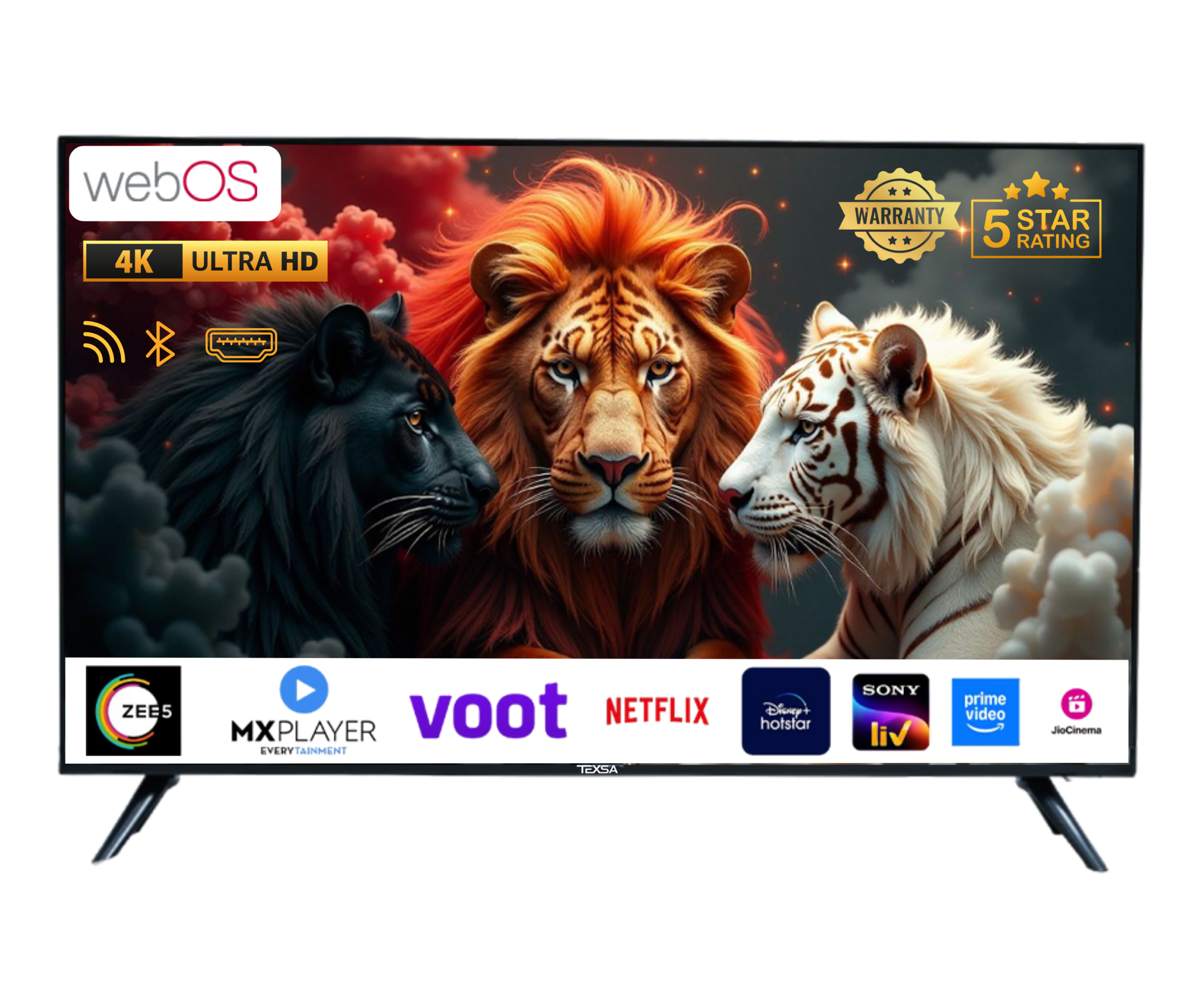 Texsa 50" Smart webOS LED TV